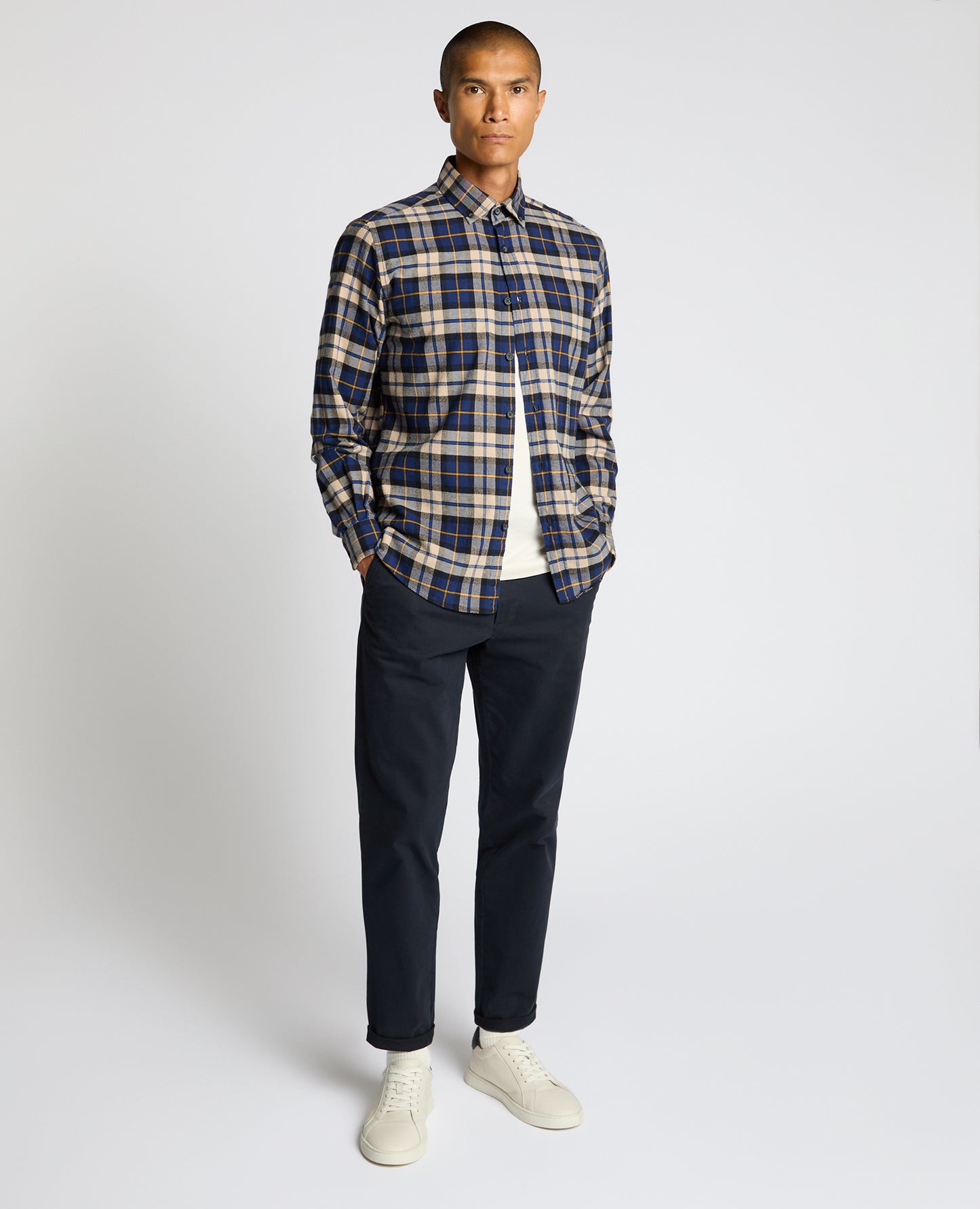 Slim Fit Cotton-Stretch Shirt