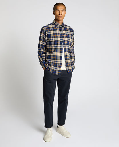 Slim Fit Cotton-Stretch Shirt