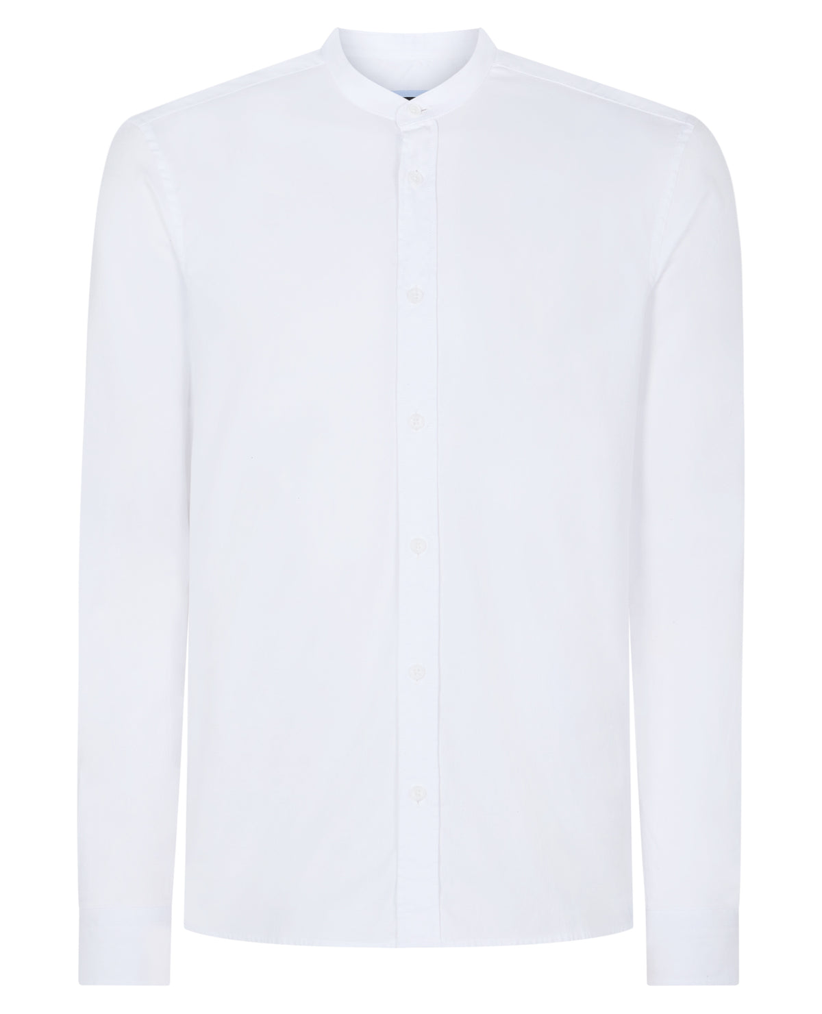 Man wearing a White casual shirt