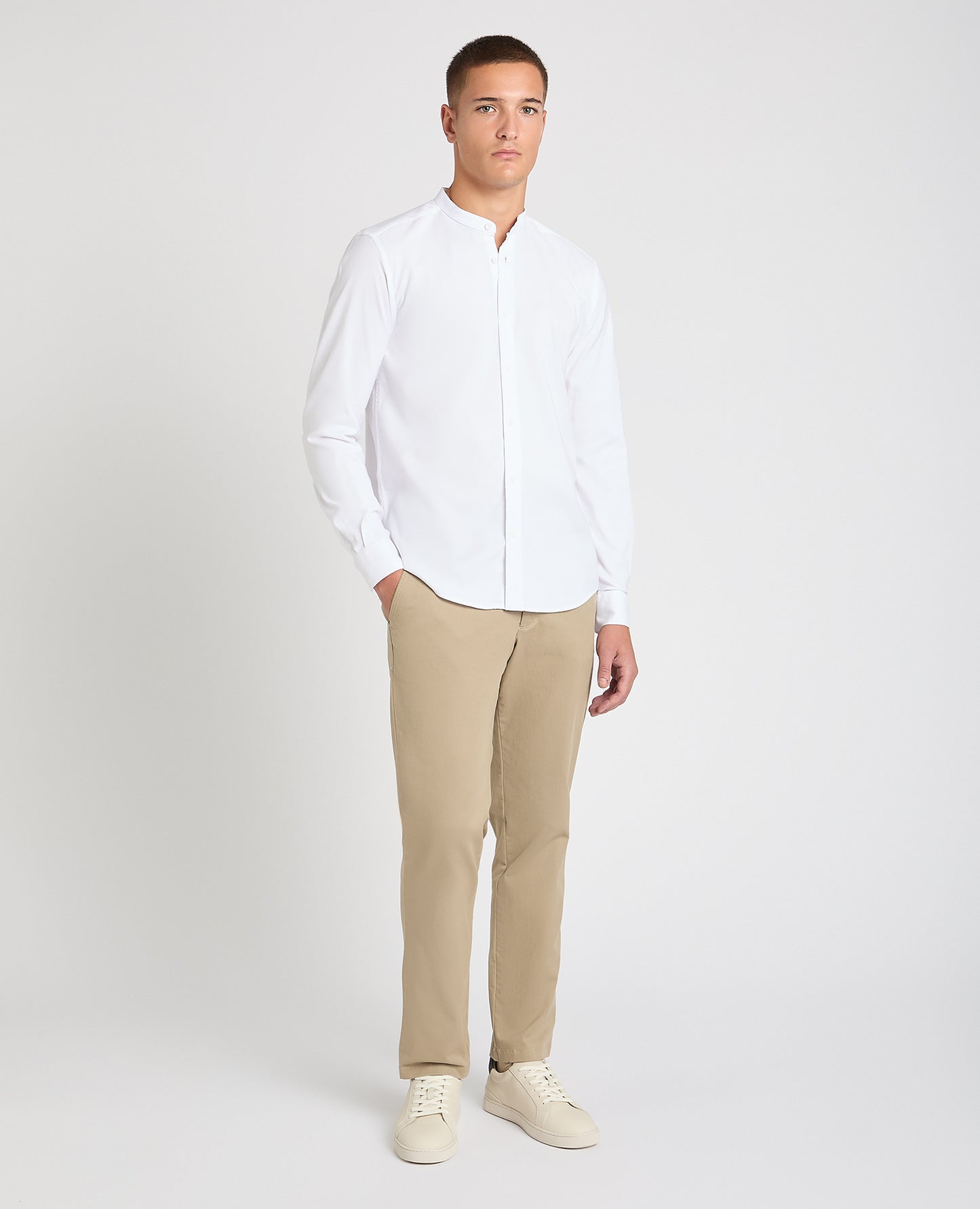 Regular Fit Cotton-Stretch Shirt
