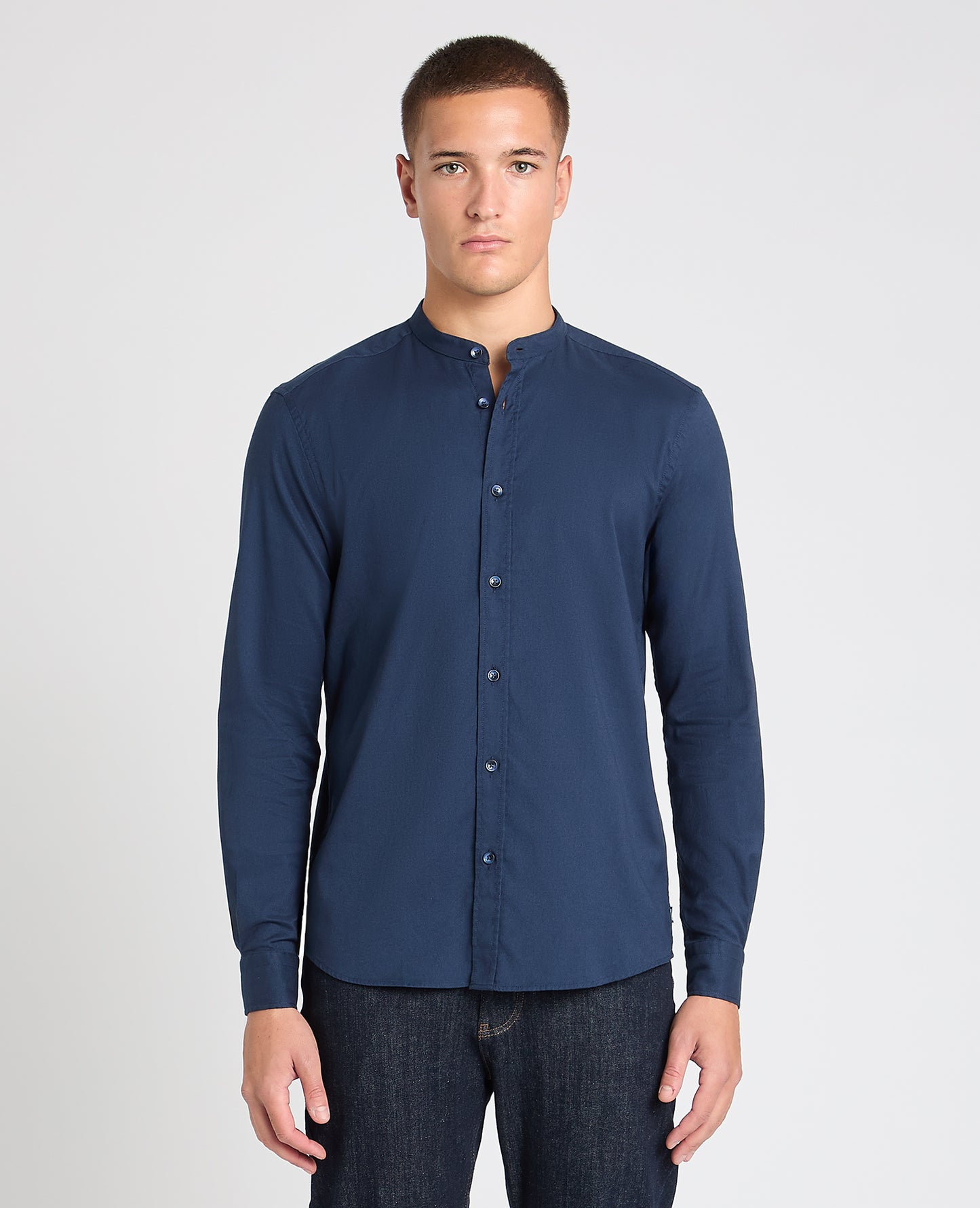 Regular Fit Cotton-Stretch Shirt
