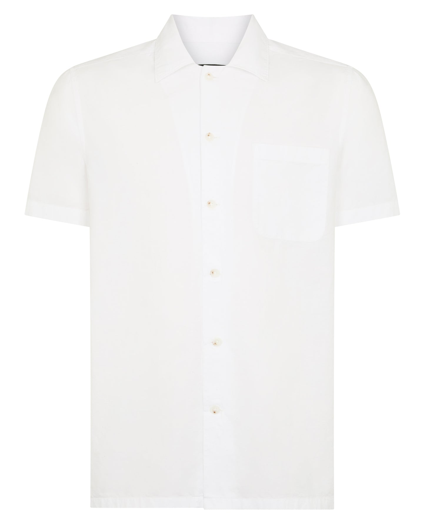 Tapered Fit Cotton Blend Shirt