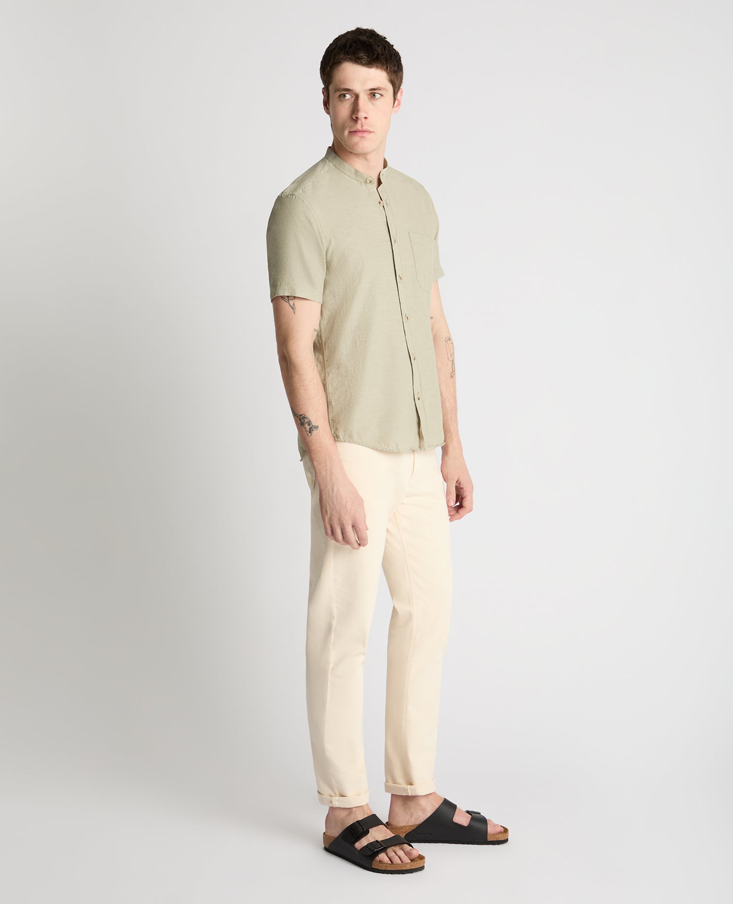 Regular Fit Cotton Blend Shirt