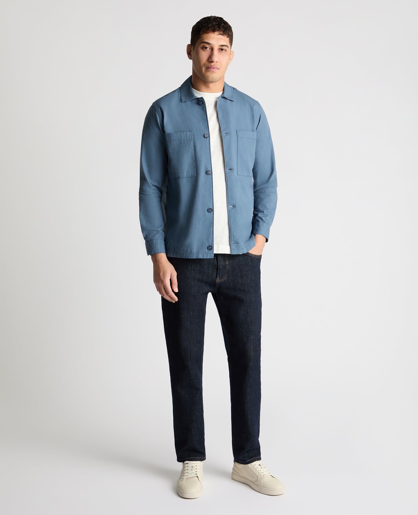 Regular Fit Cotton Shacket