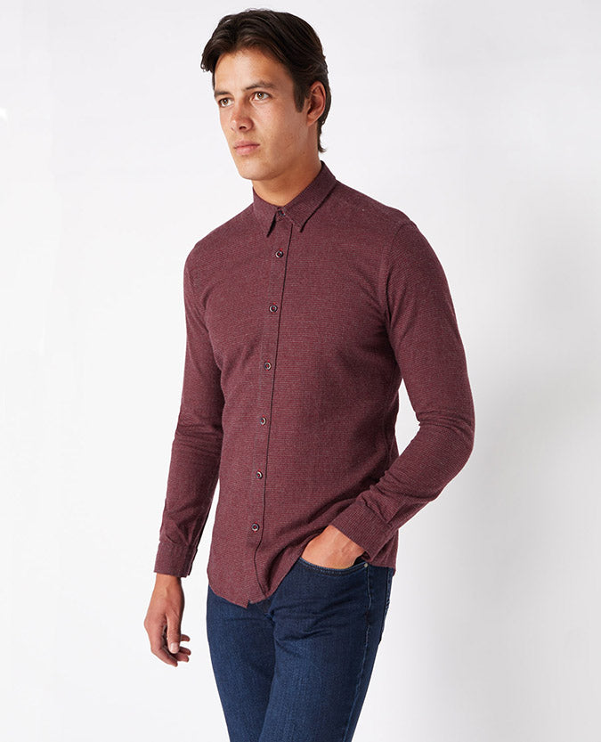 Slim Fit Cotton Shirt