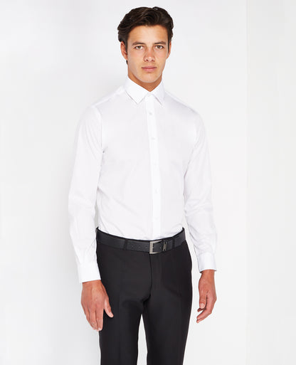 Tapered Fit Cotton-Blend Shirt
