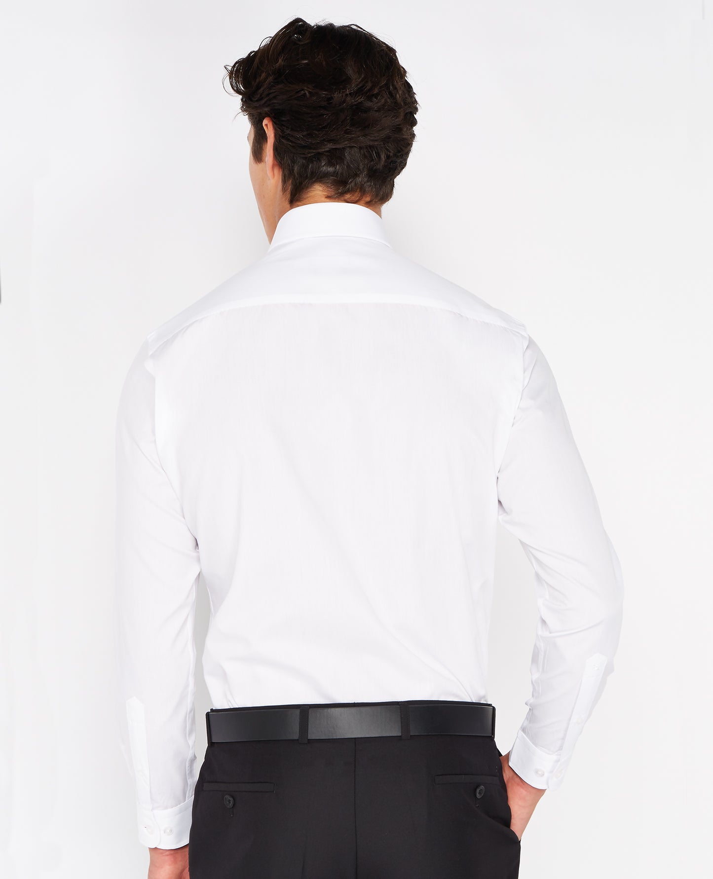 Tapered Fit Cotton-Blend Shirt