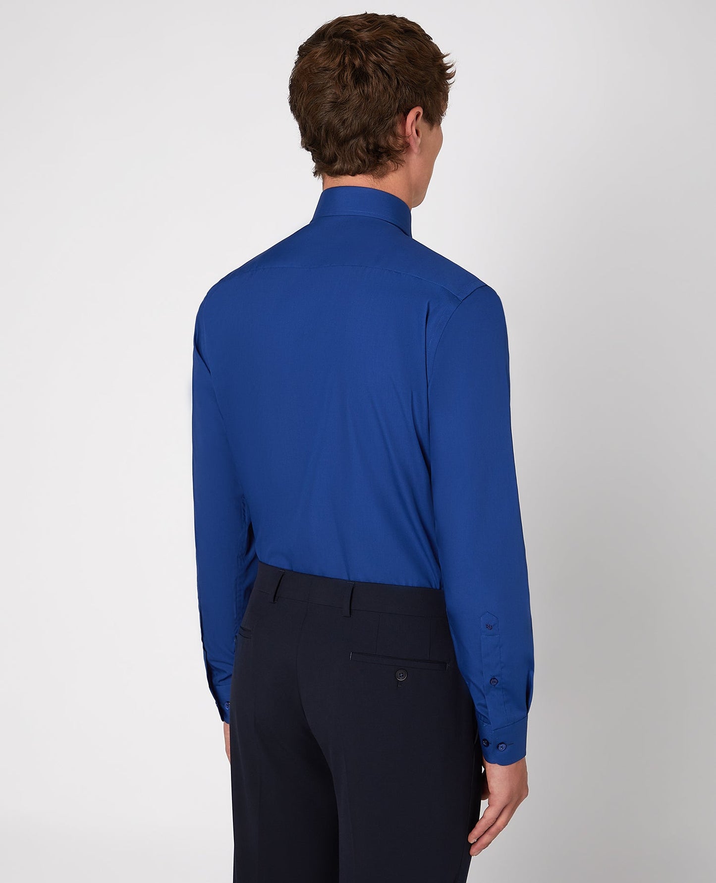 Tapered Fit Cotton-Blend Shirt