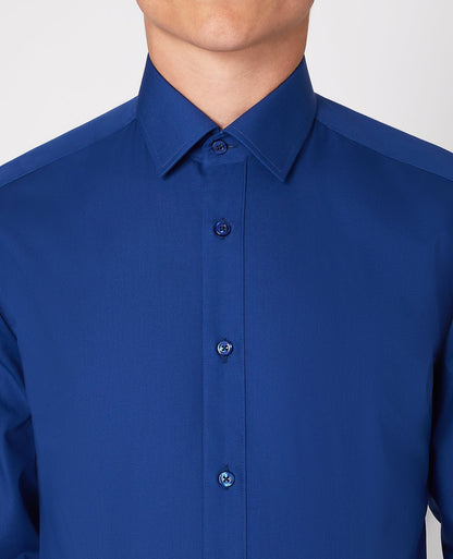 Tapered Fit Cotton-Blend Shirt