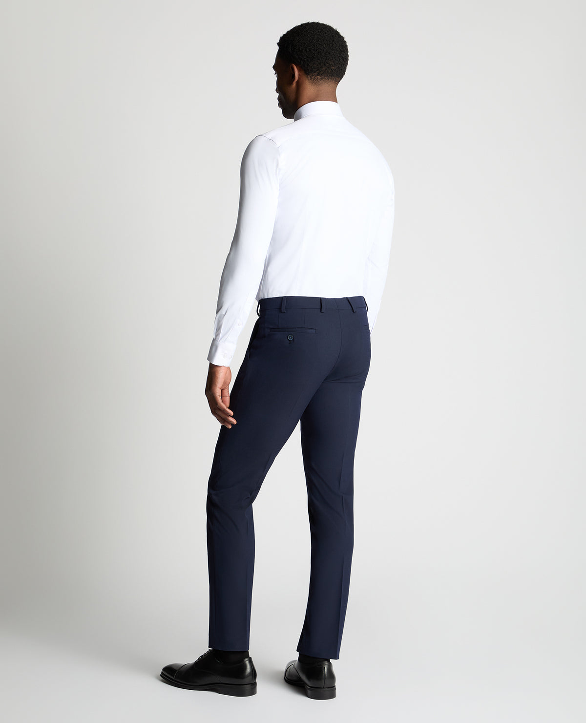 Man wearing a White formal shirt