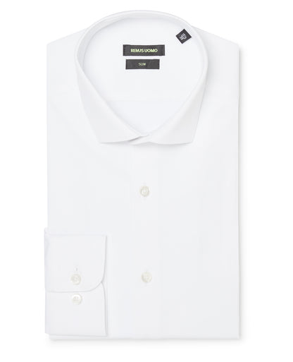 Man wearing a White formal shirt
