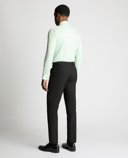 Man wearing a green formal shirt