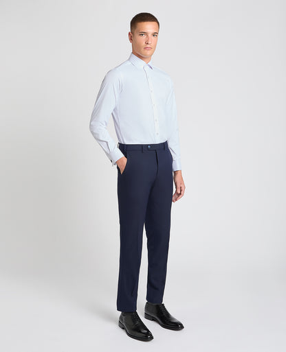 Tapered Fit Cotton-Blend Evening Shirt