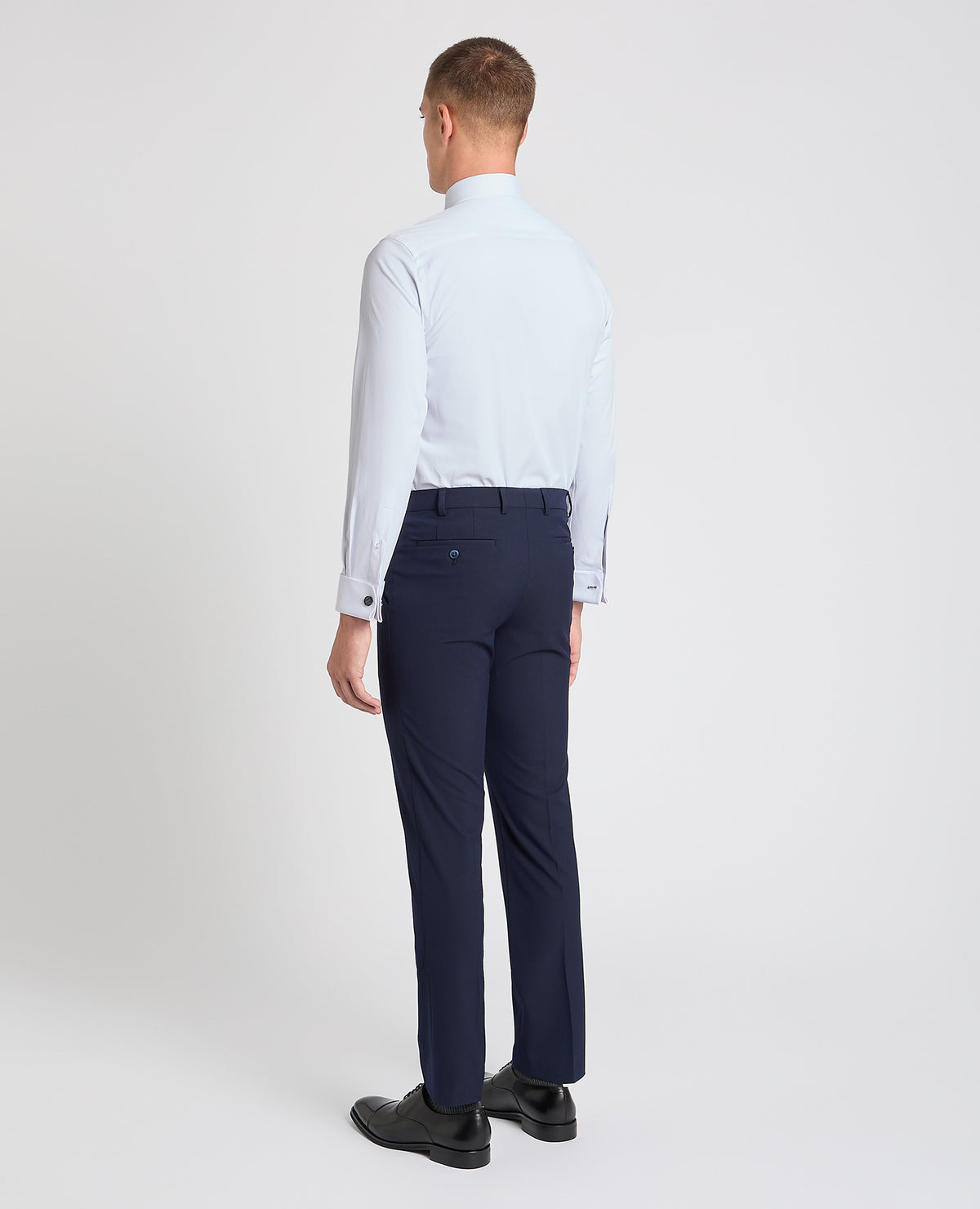 Man wearing a White formal shirt