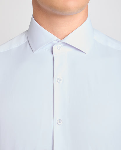 Man wearing a White formal shirt