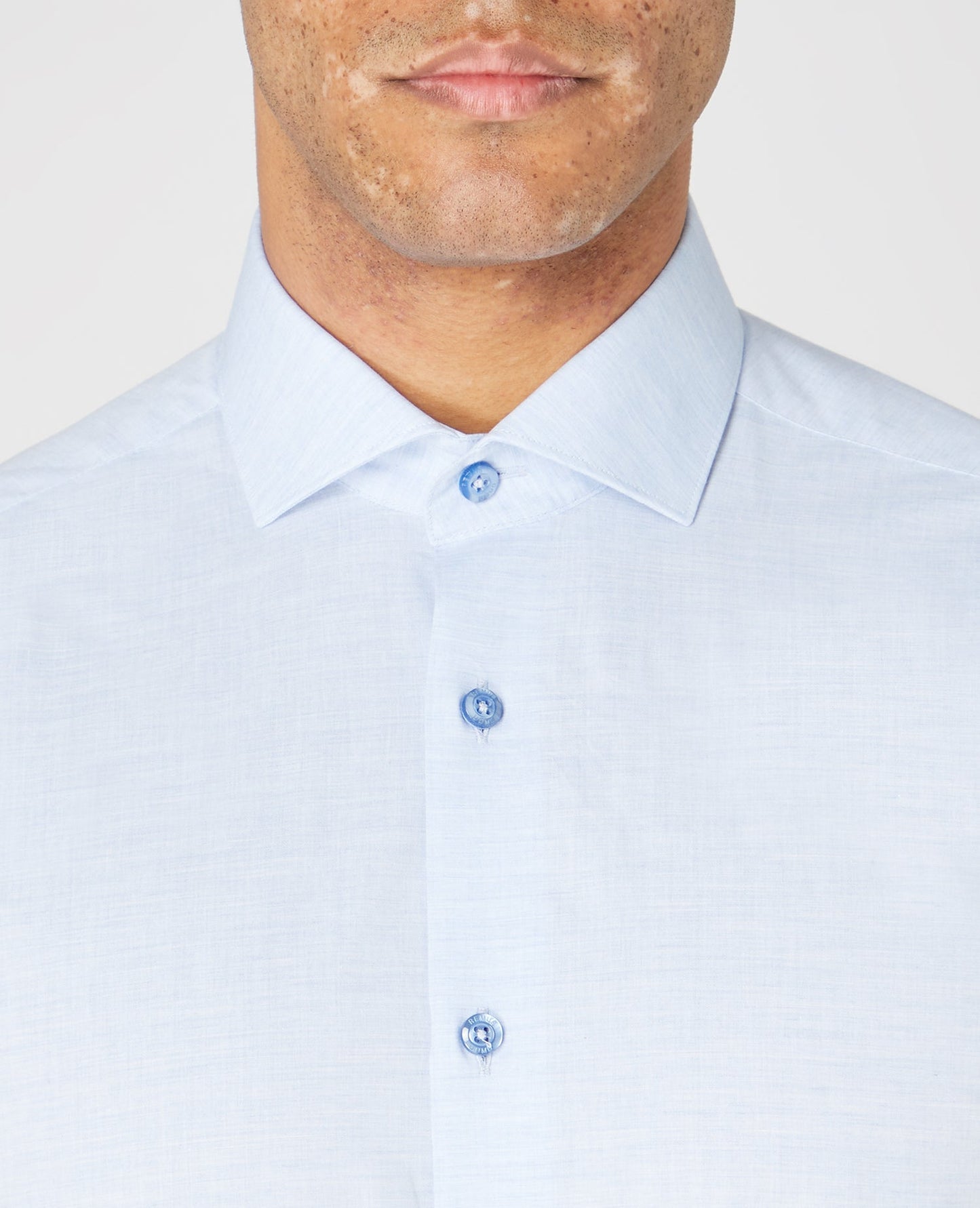 Tapered Fit Cotton Shirt