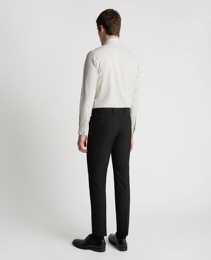 Tapered Fit French Front Cotton Shirt