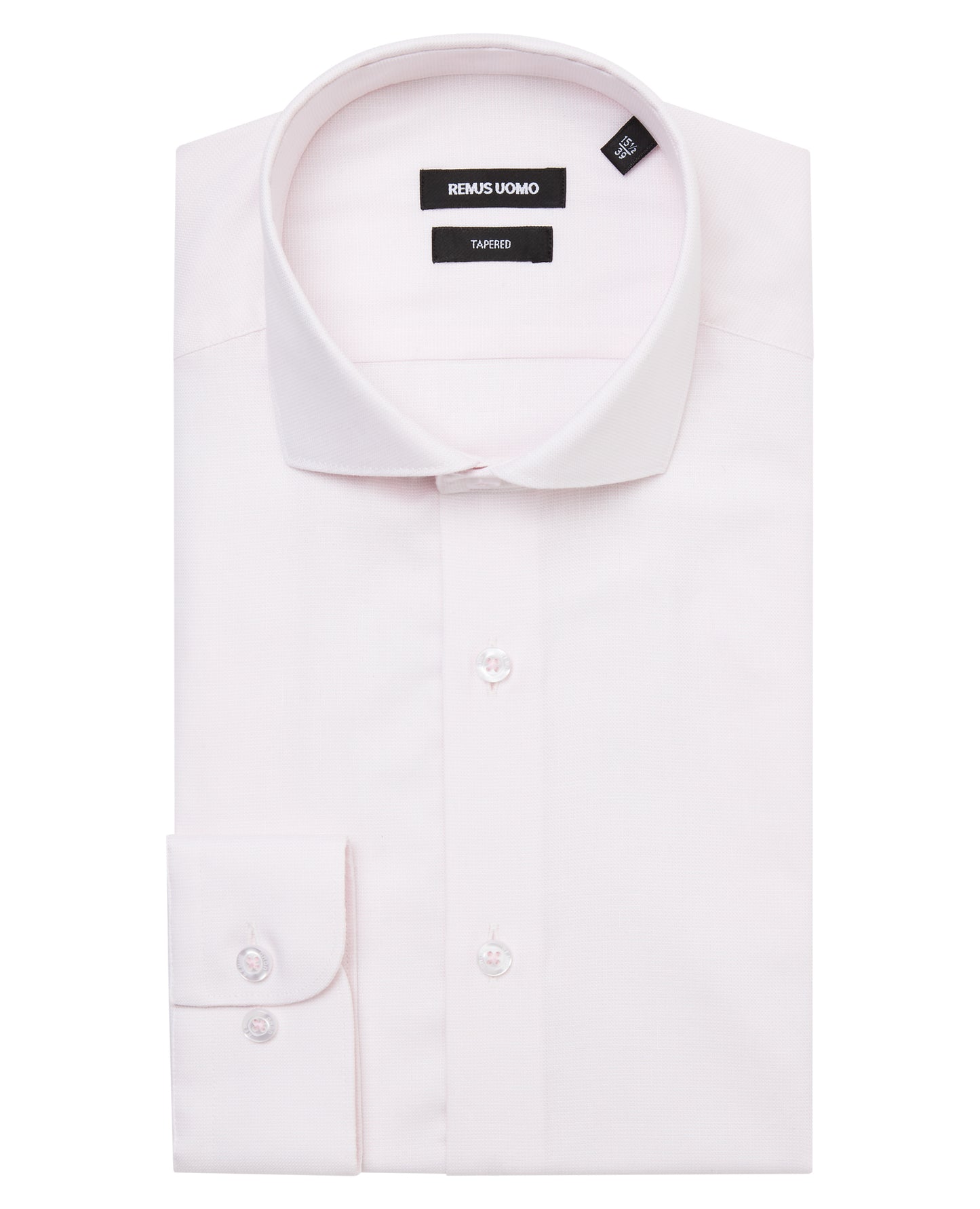 Tapered Fit French Front Cotton Shirt