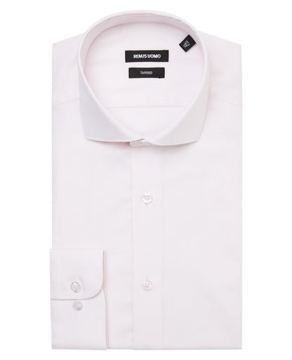Tapered Fit French Front Cotton Shirt