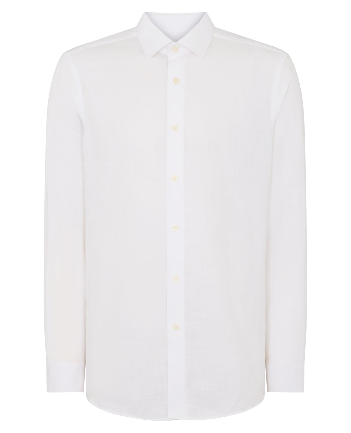 Man wearing a White formal shirt