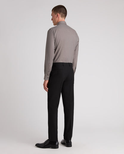 Light Brown Tapered Fit Cotton Shirt