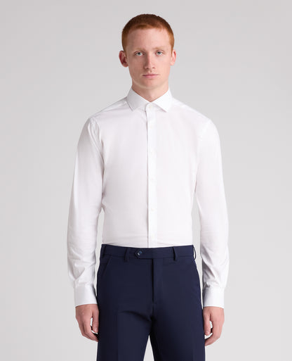 White Performance Stretch Shirt