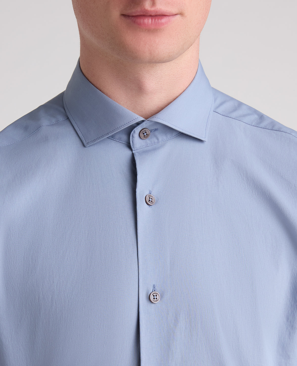 Blue Performance Stretch Shirt