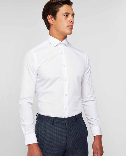 Slim Fit Cotton-Blend Shirt