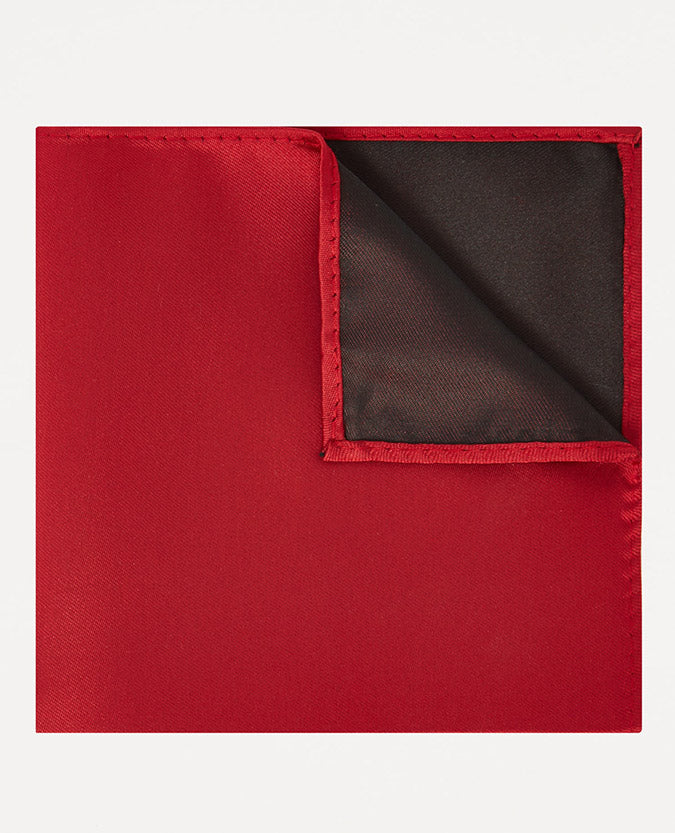 Plain design pocket square