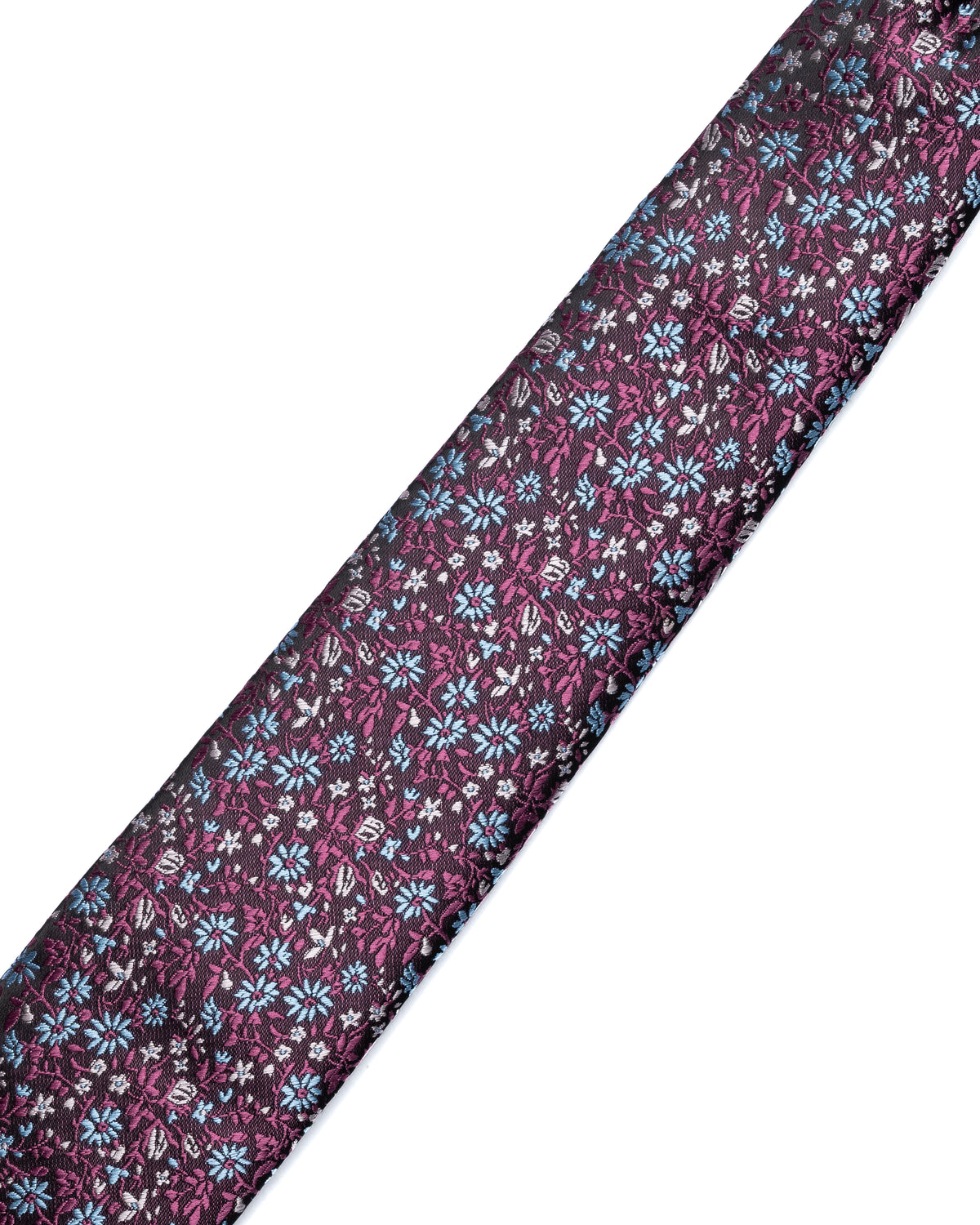 Maroon Micro Print Pattern Tie