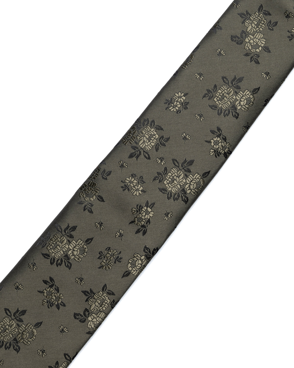 Green Micro Pattern Print Tie