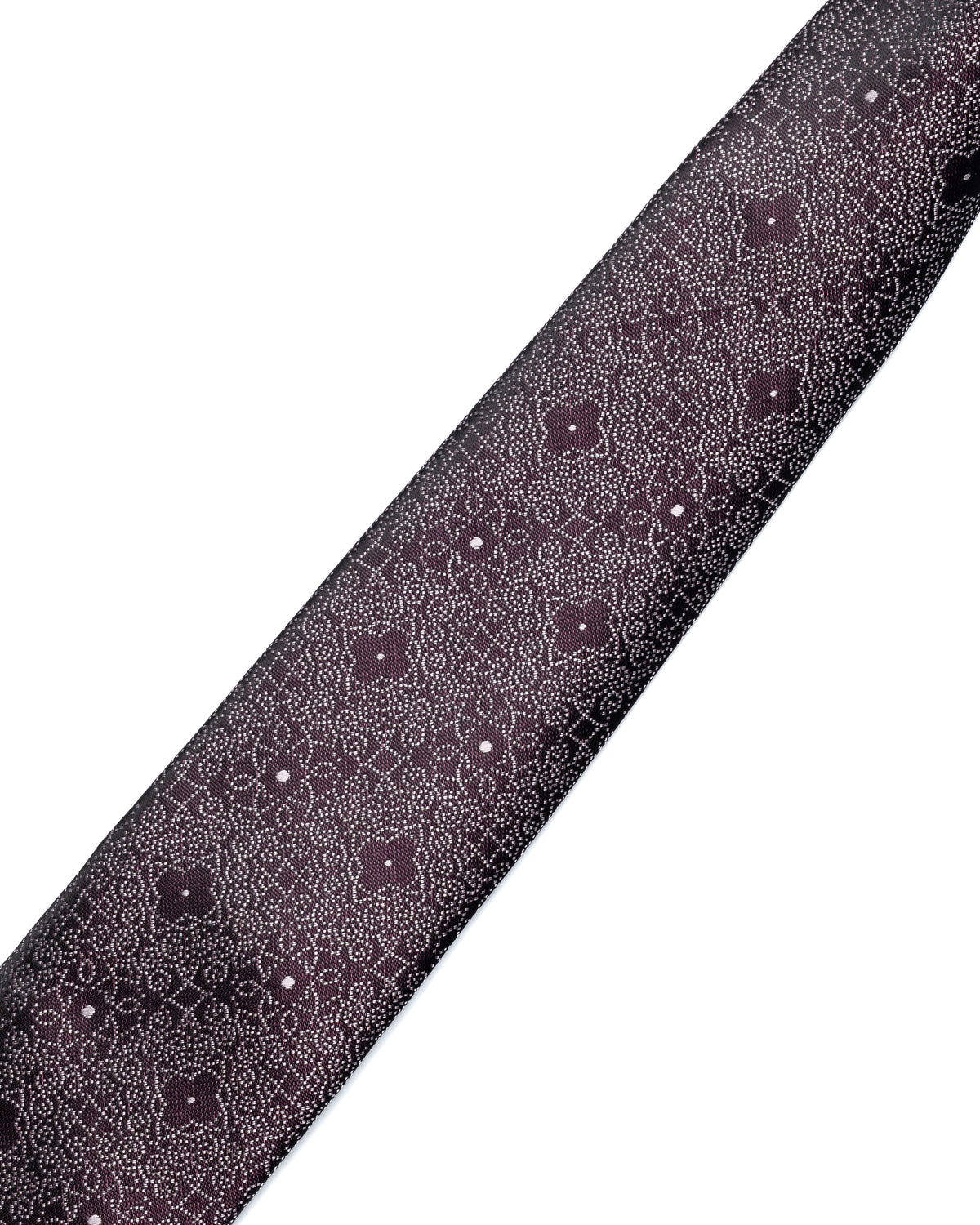 Black and Pink Geometric Print Tie