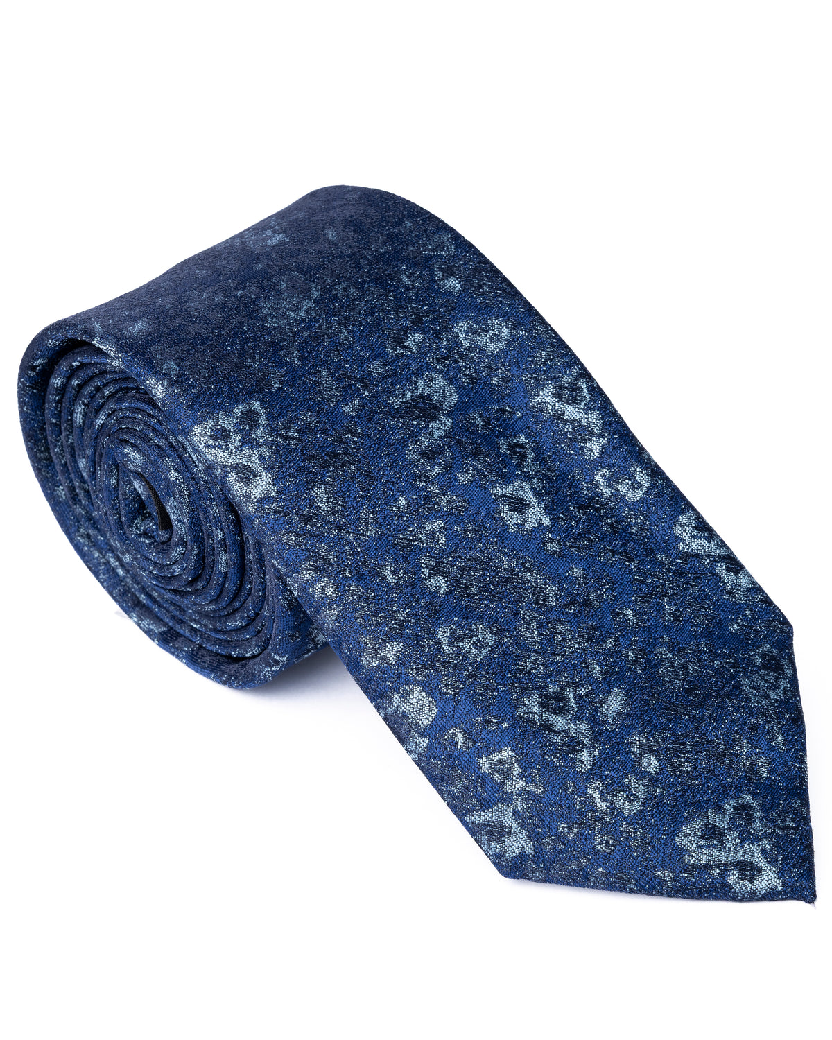 Blue Micro Pattern Tie