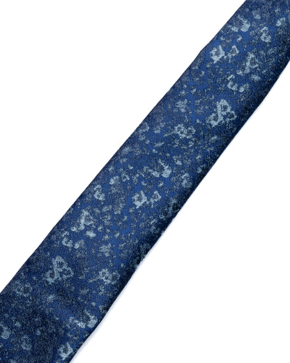 Blue Micro Pattern Tie