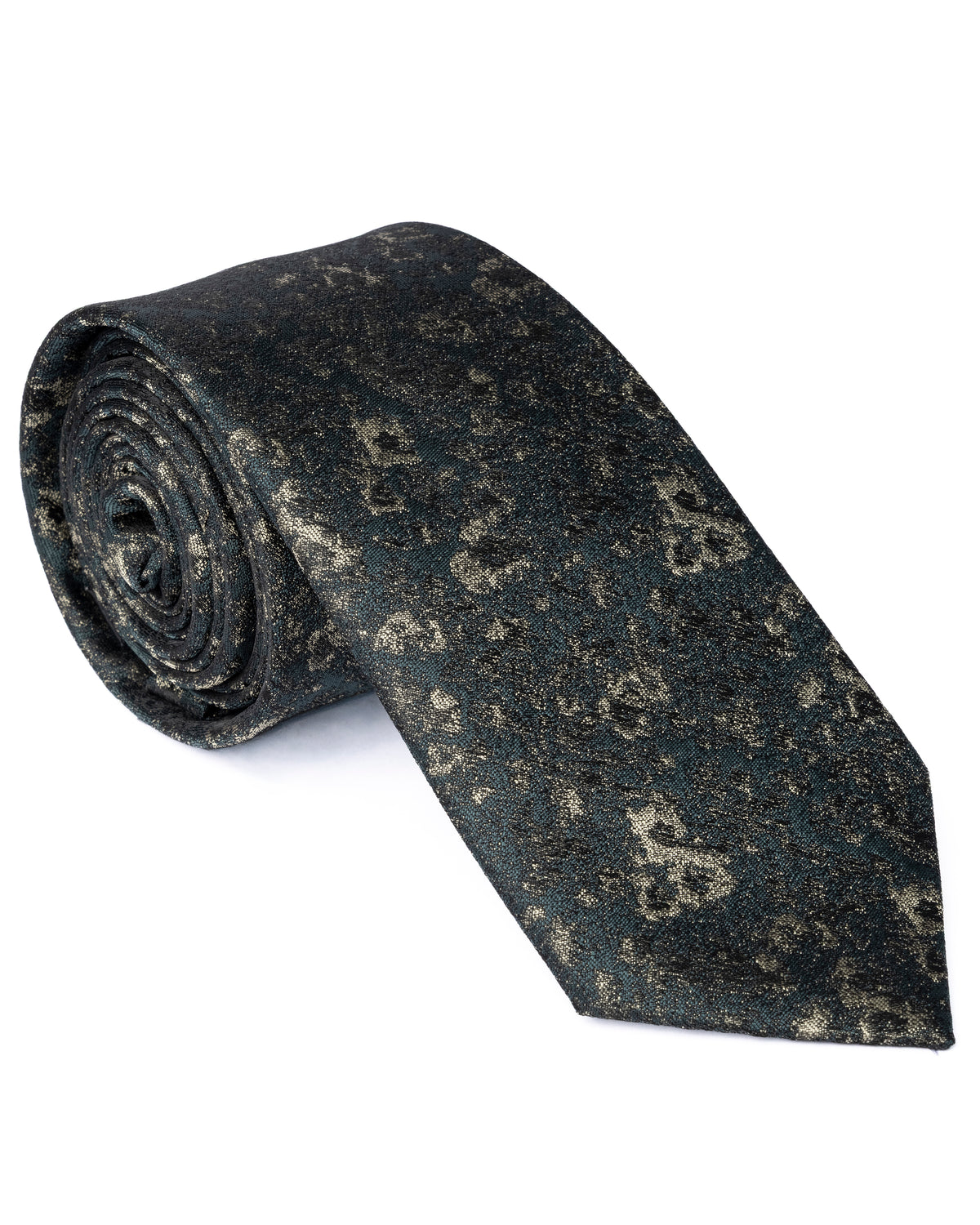Green Micro Pattern Tie