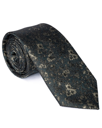 Green Micro Pattern Tie