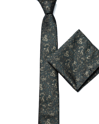 Green Micro Pattern Tie