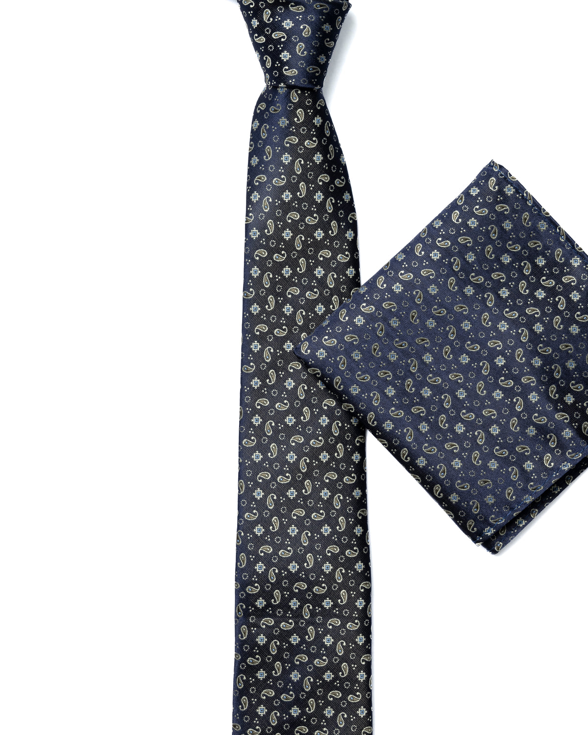 Green Micro Paisley Tie