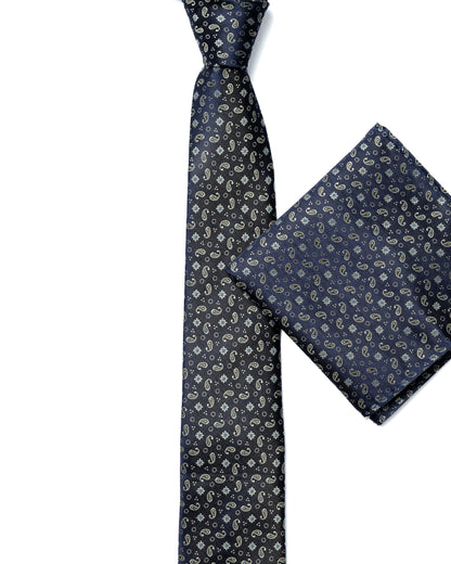 Green Micro Paisley Tie