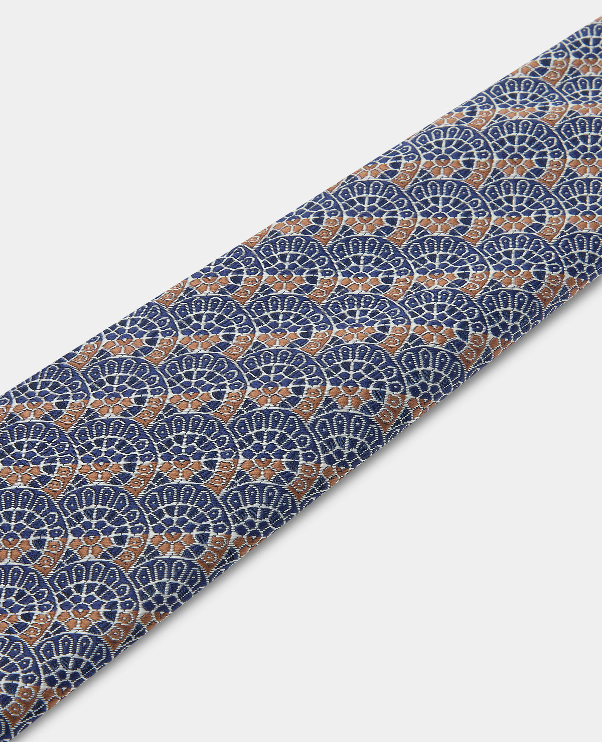 Man wearing a black Abstract Design Tie