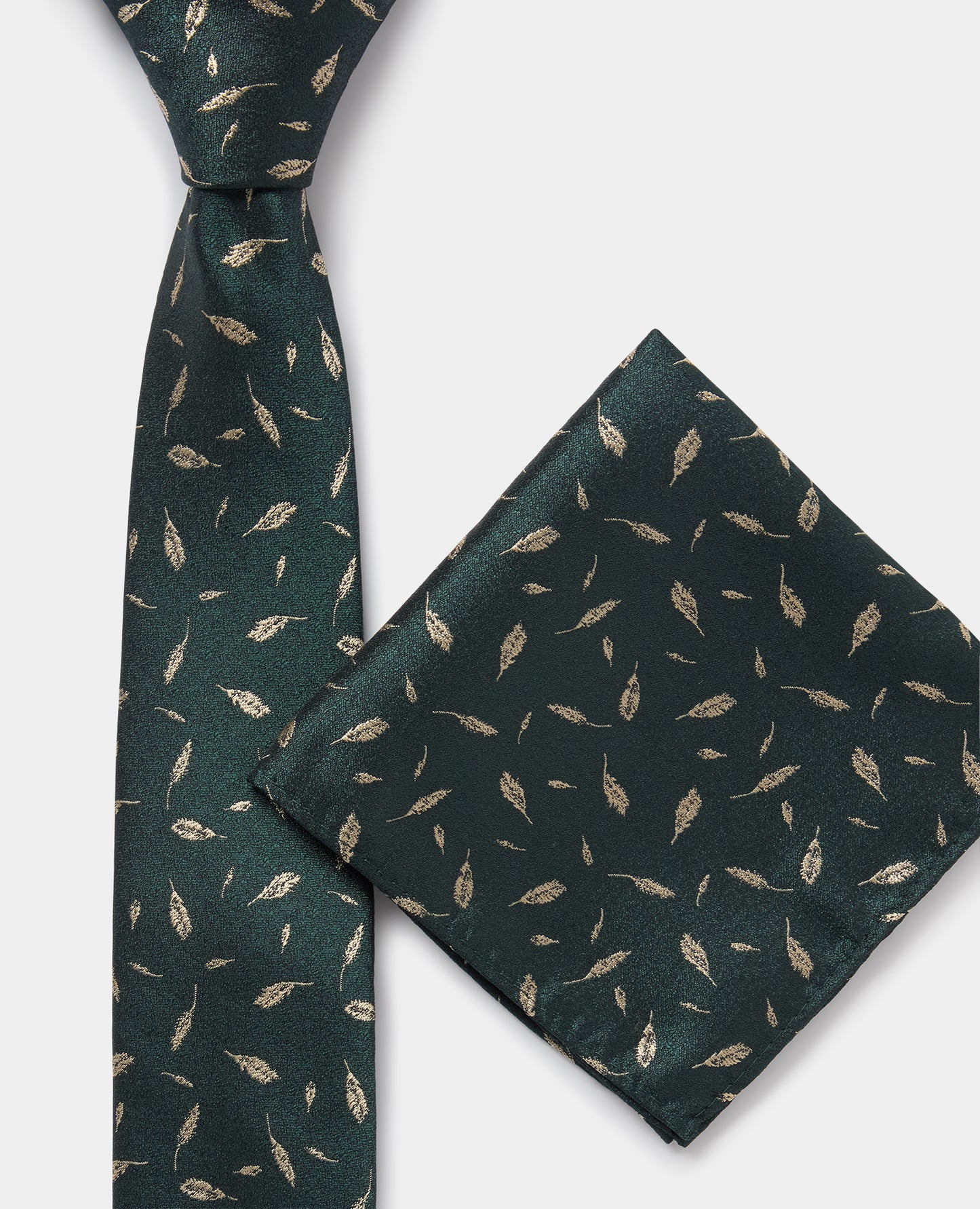 Leaf Print Tie