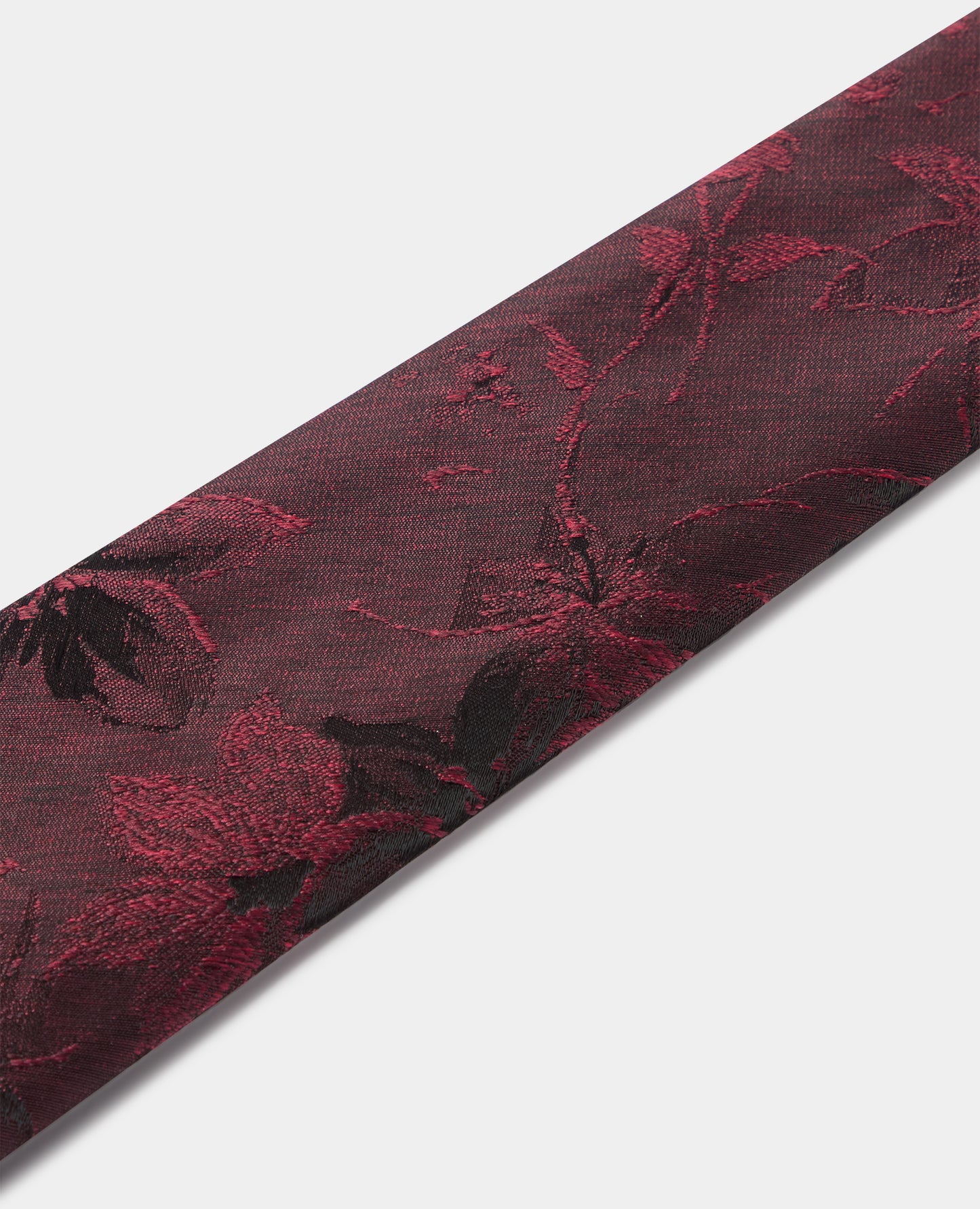 Shaded Floral Print Tie