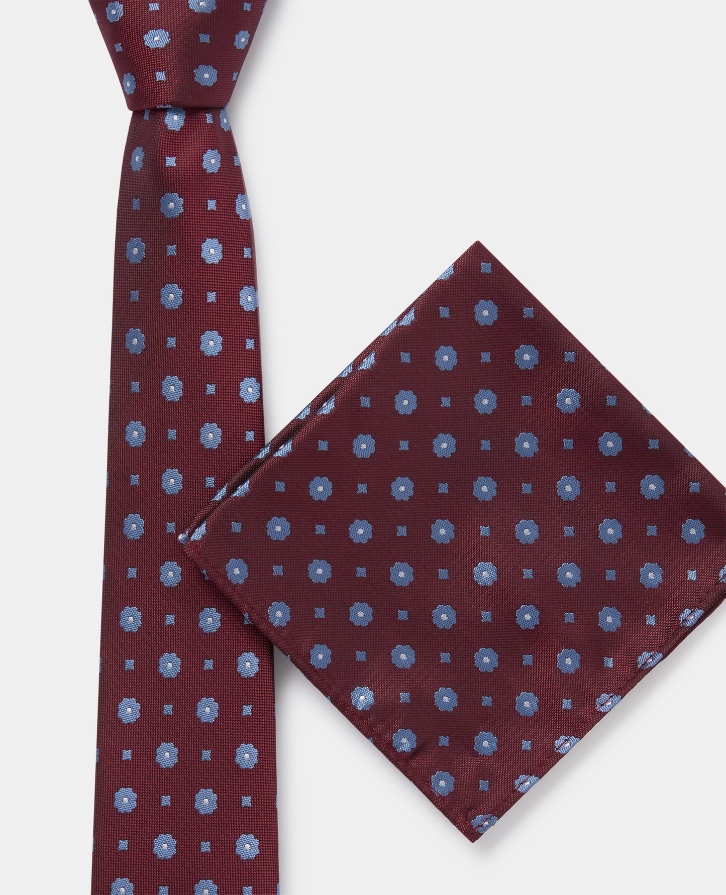 Micro-Pattern Print Tie