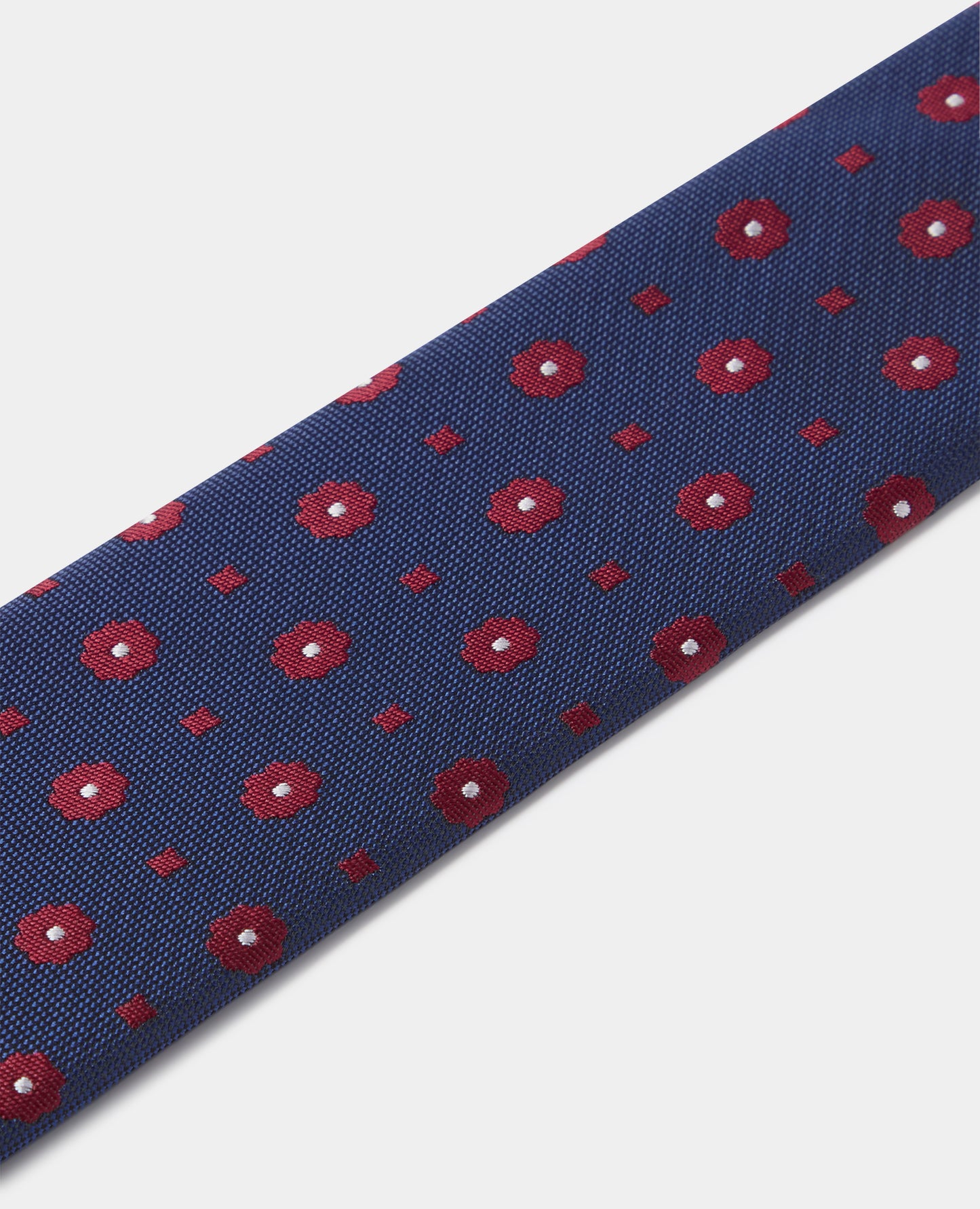 Micro-Pattern Print Tie