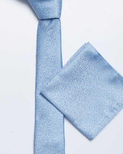 Man wearing a blue tie