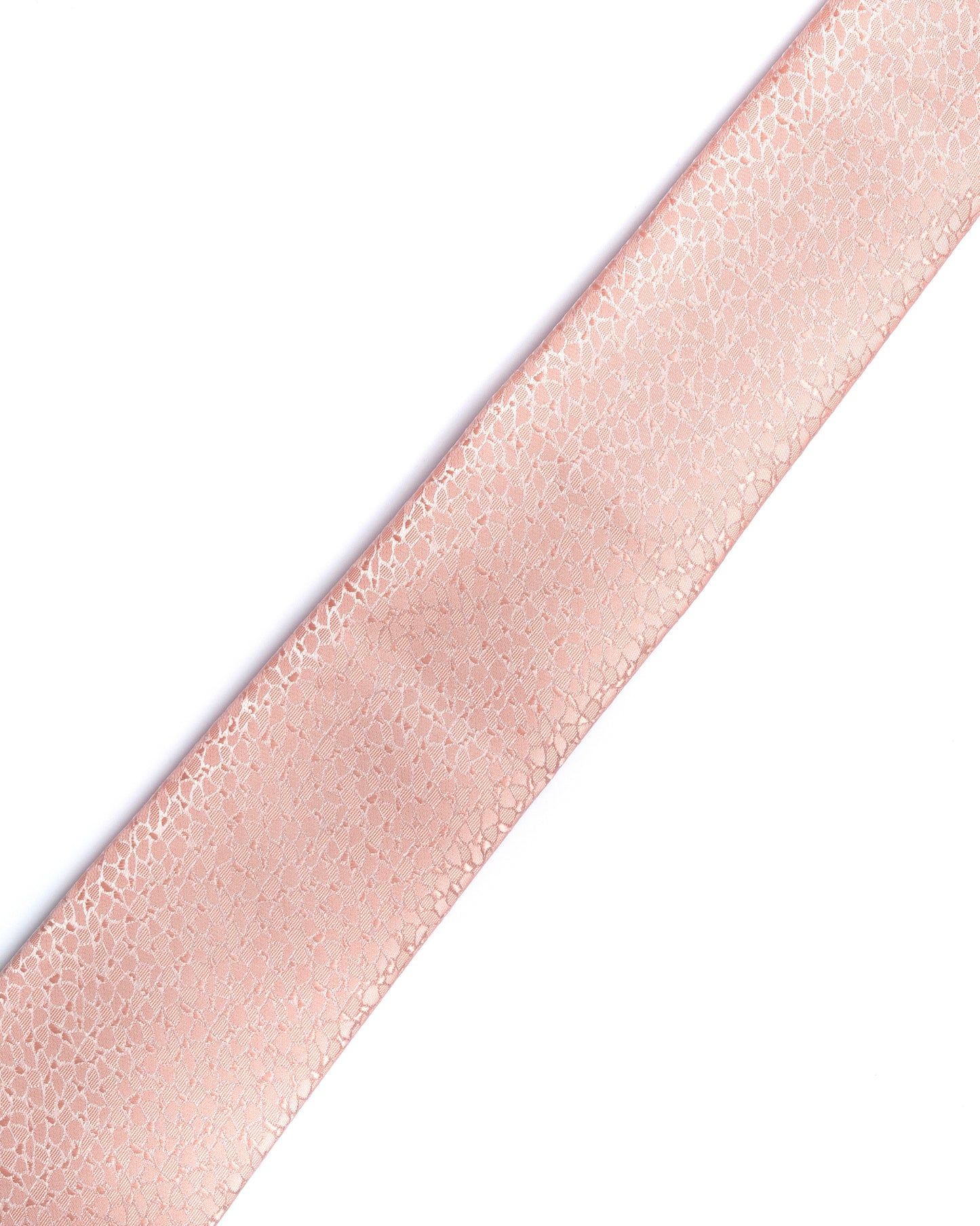 Pink Micro Pattern Print Tie