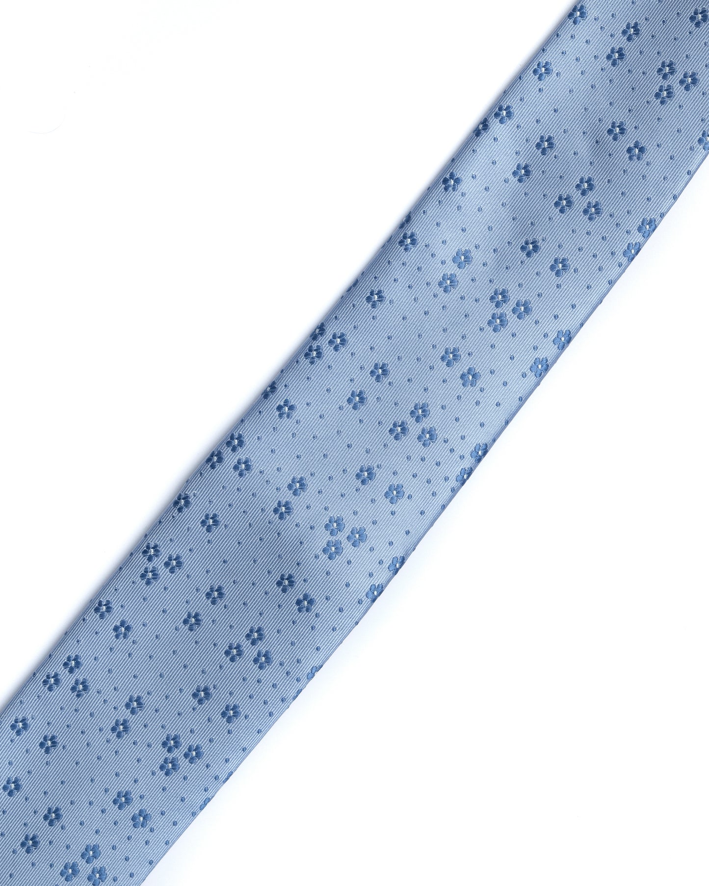 Blue Floral Tie
