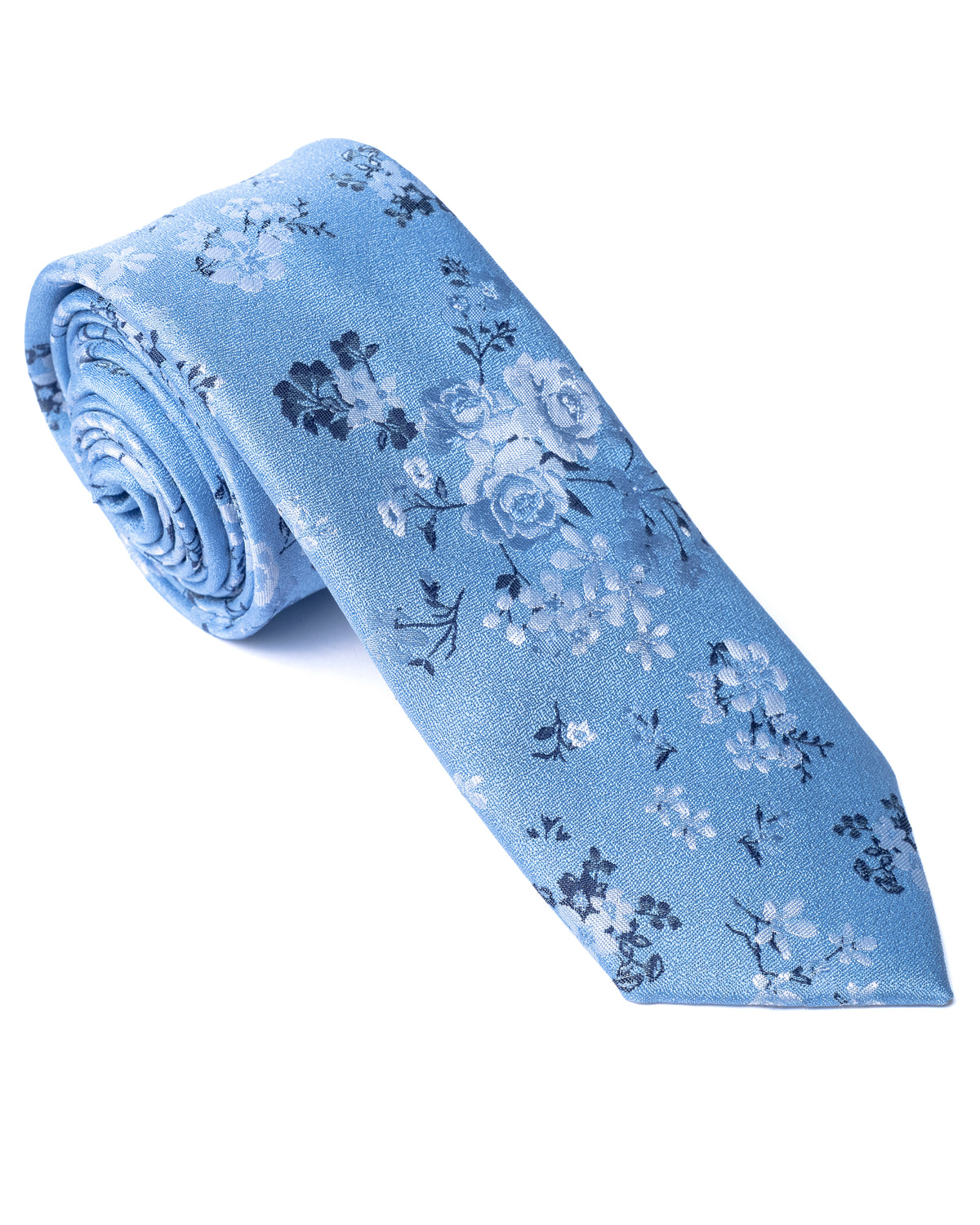 Man wearing a blue tie