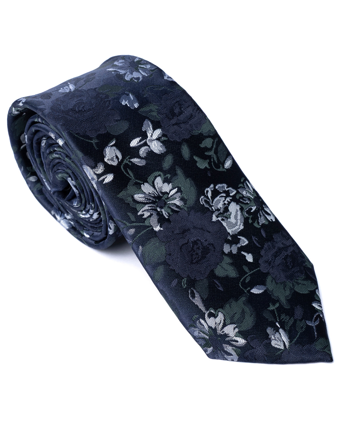 Man wearing a green tie