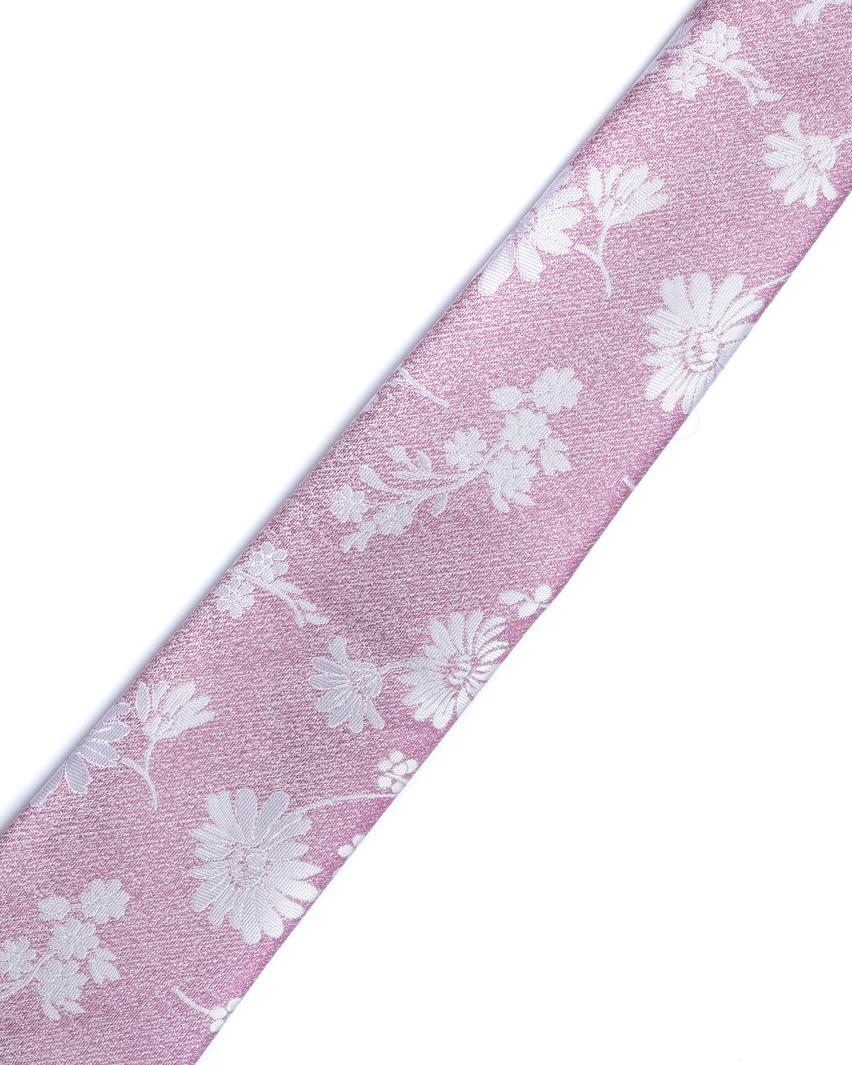 Man wearing a pink tie